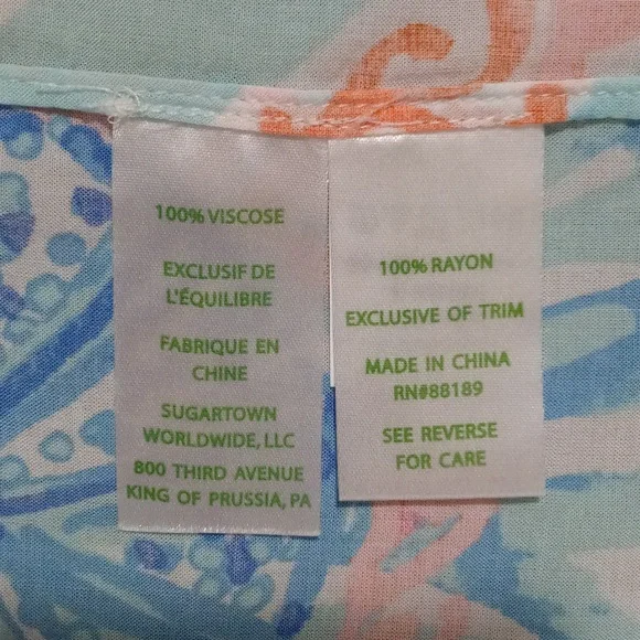 🌊HTF Lilly Pulitzer🌊 - Jasmine Caftan - Picture 13 of 16